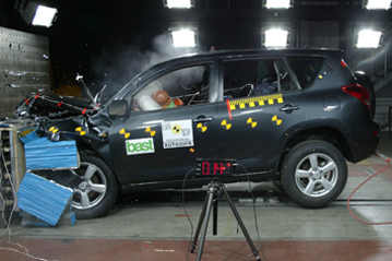 Краш тест Toyota RAV4 (2006)